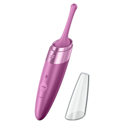 SATISFYER - TWIRLING DELIGHT CLIT TIP VIBRATOR PURPLE - Kink&Play