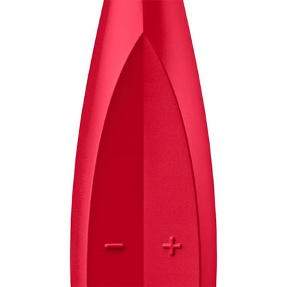 SATISFYER - TWIRLING FUN TIP VIBRATOR RED - Kink&Play