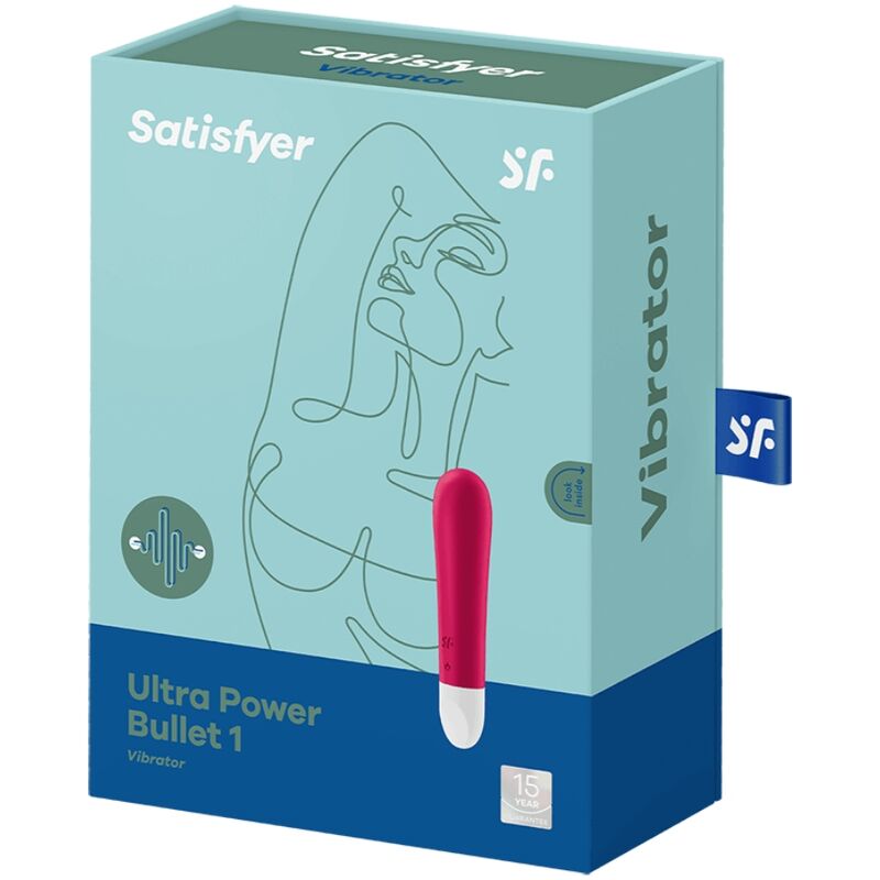 SATISFYER - ULTRA POWER BULLET 1 RED - Kink&Play