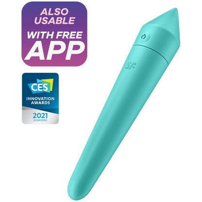SATISFYER - ULTRA POWER BULLET 8 TURQUOISE - Kink&Play