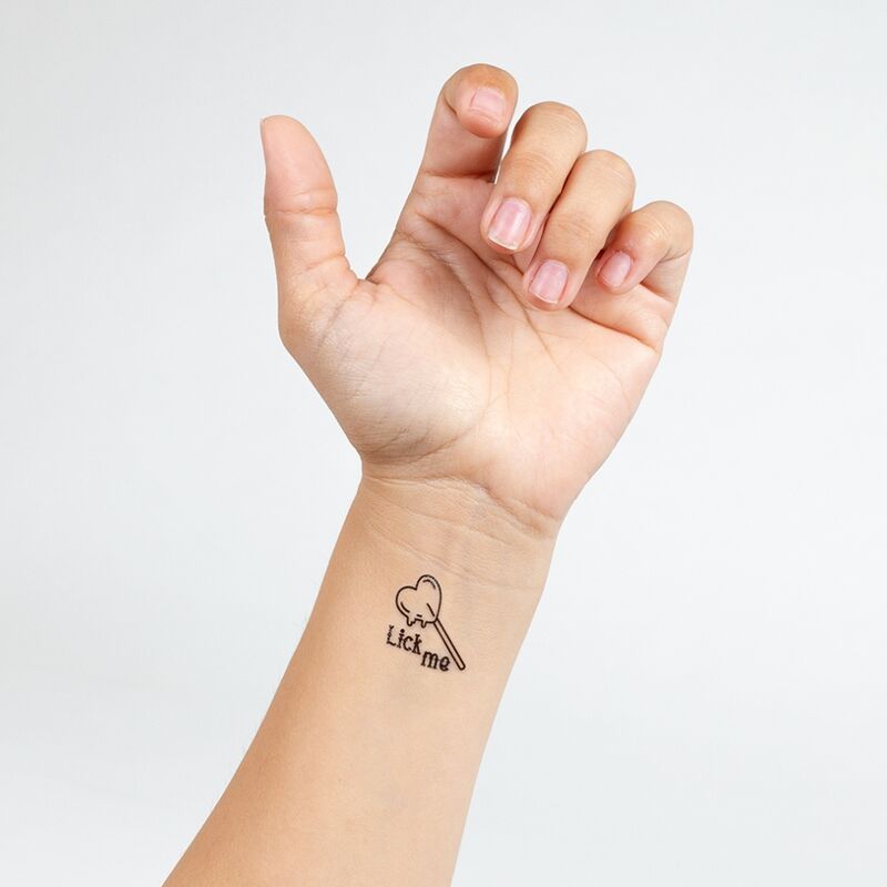 SECRET PLAY - SET OF 10 CANDY COLLECTION TEMPORARY TATTOOS - Kink&Play