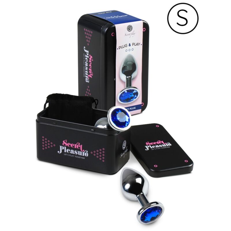 SECRETPLAY - ANAL PLUG BLUE S - Kink&Play