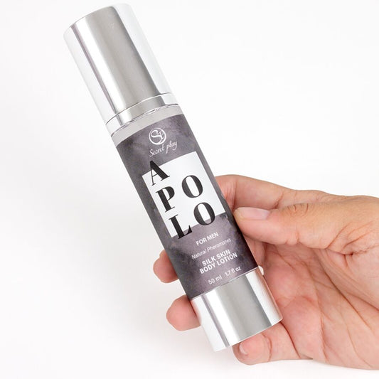 SECRETPLAY - APOLO SILK SKIN LOTION FOR MEN 50 ML - Kink&Play