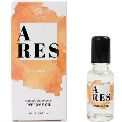 SECRETPLAY - ARES NATURAL PERFUME PHEROMONES IN OIL FOR MEN 20 ML - Kink&Play