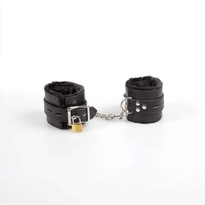 SECRETPLAY - BLACK BONDAGE HANDCUFFS BDSM COLLECTION - Kink&Play