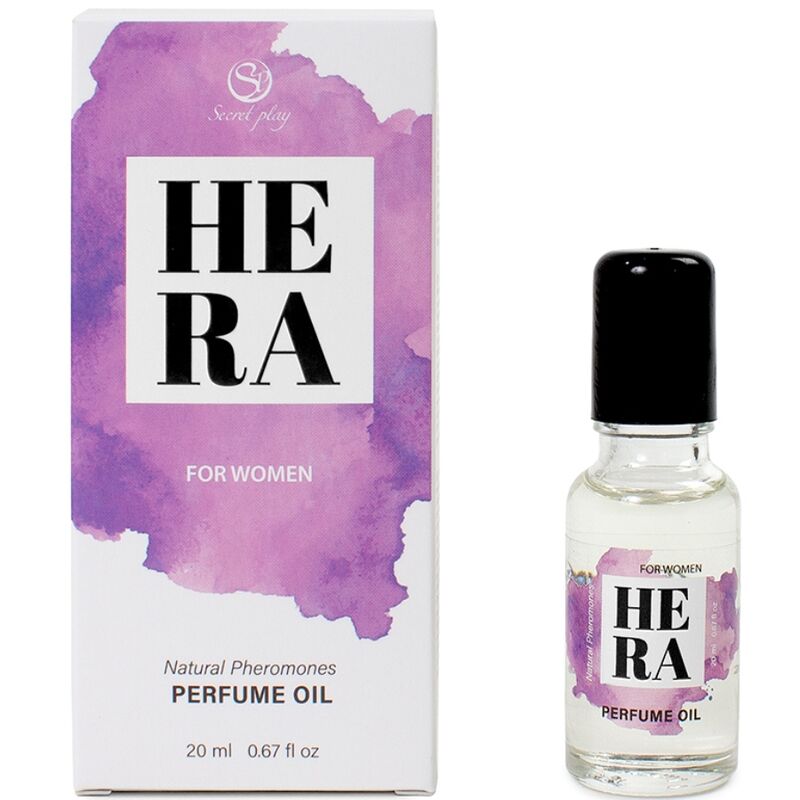 SECRETPLAY - HERA NATURAL PERFUME PHEROMONES IN OIL FOR WOMEN 20 ML - Kink&Play