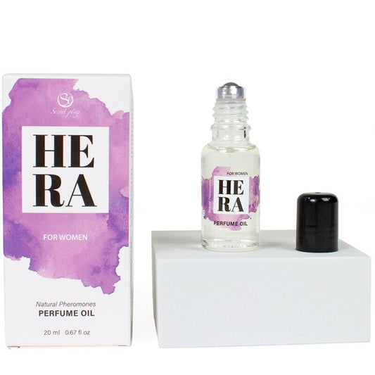 SECRETPLAY - HERA NATURAL PERFUME PHEROMONES IN OIL FOR WOMEN 20 ML - Kink&Play