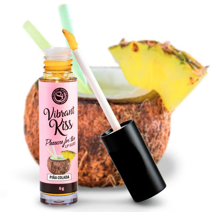 SECRETPLAY - LIP GLOSS VIBRANT KISS - PINA COLADA - Kink&Play
