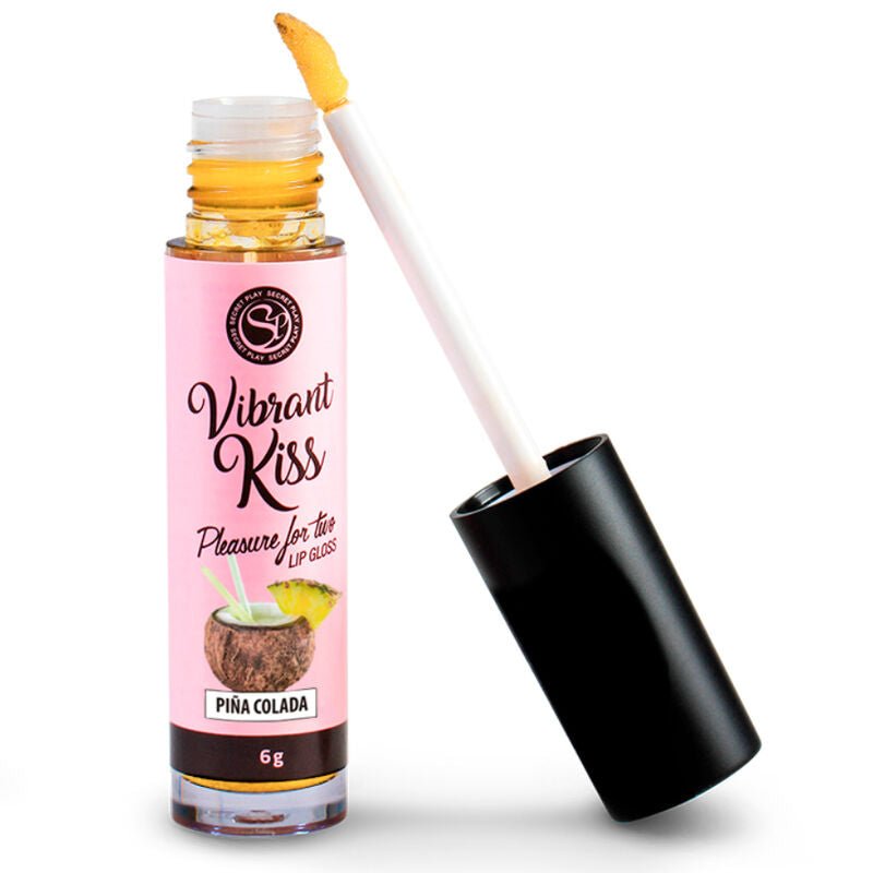 SECRETPLAY - LIP GLOSS VIBRANT KISS - PINA COLADA - Kink&Play