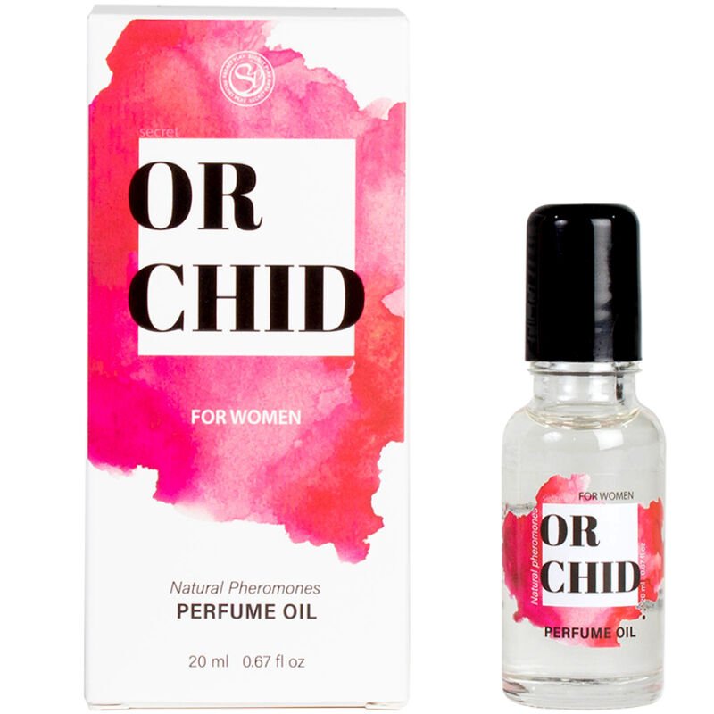 SECRETPLAY - ORCHID PERFUME IN OIL PHEROMONES WOMEN 20 ML - Kink&Play
