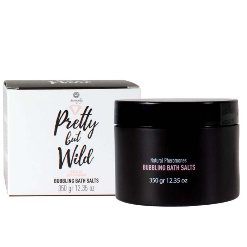 SECRETPLAY - PRETTY BUT WILD BUBBLING BATH SALTS 350 GR - Kink&Play