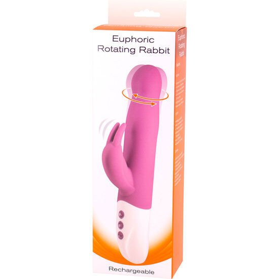 SEVEN CREATIONS - EUPHORIC BUNNY VIBRATOR WITH LILAC ROTATION - Kink&Play