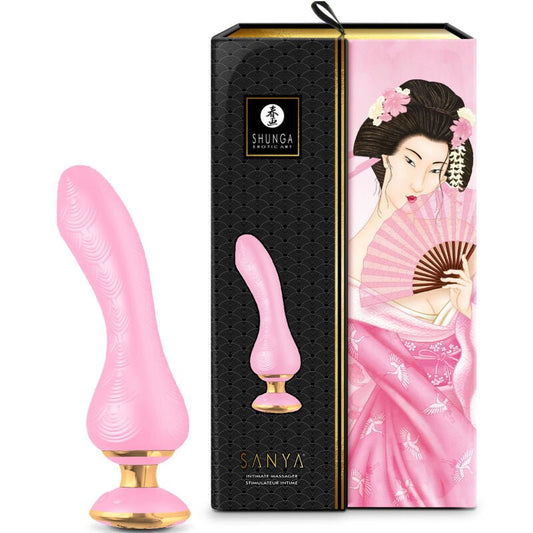 SHUNGA - SANYA INTIMATE MASSAGER PINK - Kink&Play