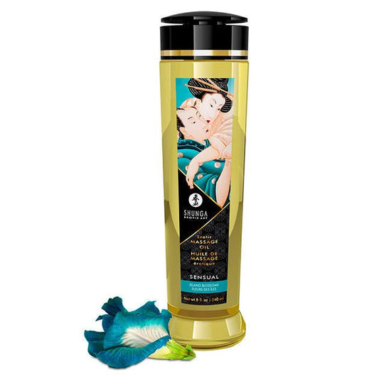 SHUNGA - SENSUAL EROTIC MASSAGE OIL 240 ML - Kink&Play