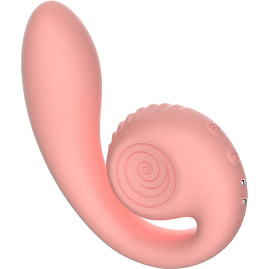 SNAIL VIBE - GIZI DUAL STIMULATOR PINK - Kink&Play