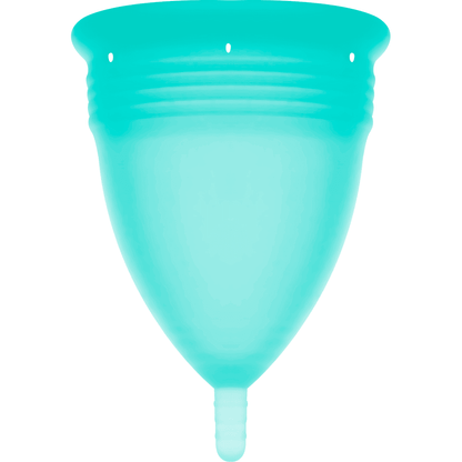 STERCUP - FDA SILICONE MENSTRUAL CUP AQUAMARINE - SIZE S - Kink&Play