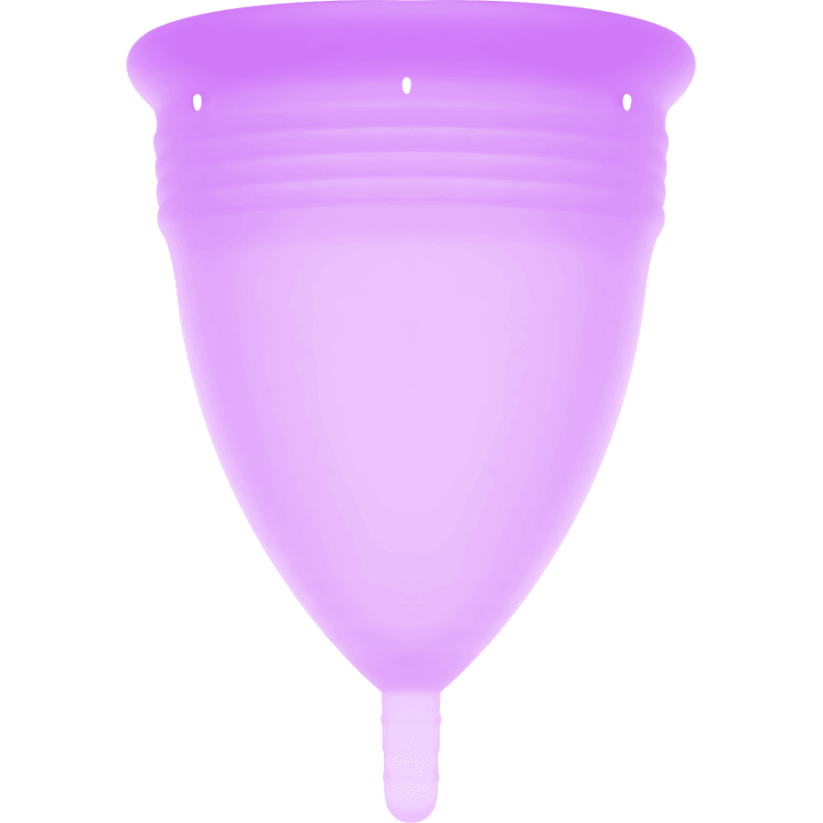 STERCUP - FDA SILICONE MENSTRUAL CUP VIOLET - SIZE L - Kink&Play