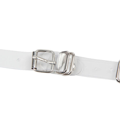 SUBBLIME - 953737 CHEST HARNESS WITH RINGS AND CHAINS SILVER ONE SIZE - Kink&Play