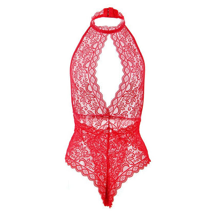 SUBBLIME - 953881 OPEN CUP BODYSUIT RED L/XL - Kink&Play