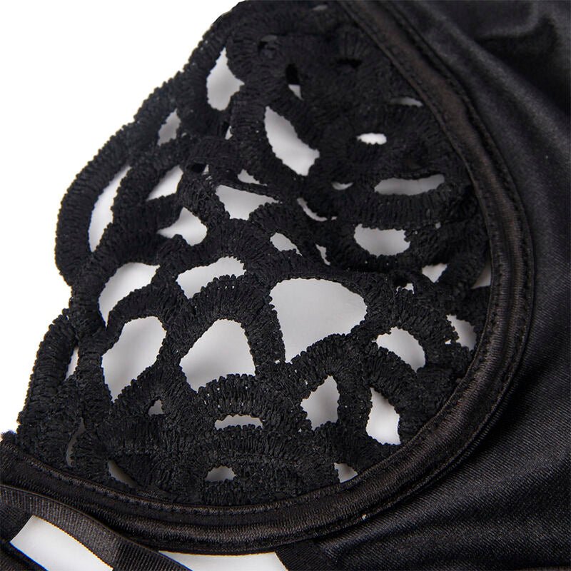 SUBBLIME - 954055 SEXY LACE BODYSUIT BLACK S/M - Kink&Play