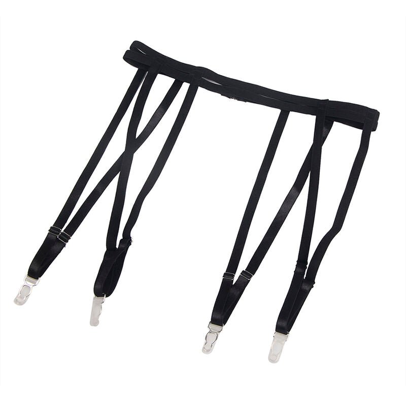 SUBBLIME - 954147 BODY WITH GARTER BELT BLACK S/M - Kink&Play
