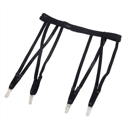 SUBBLIME - 954147 BODY WITH GARTER BELT BLACK S/M - Kink&Play