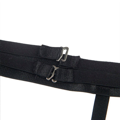 SUBBLIME - 954147 BODY WITH GARTER BELT BLACK S/M - Kink&Play