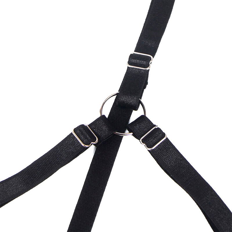 SUBBLIME - 955205 BRA SET WITH ADJUSTABLE BLACK BOW L/XL - Kink&Play