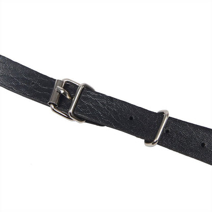 SUBBLIME - CHEST HARNESS WITH BIG RING CHAINS ONE SIZE - Kink&Play