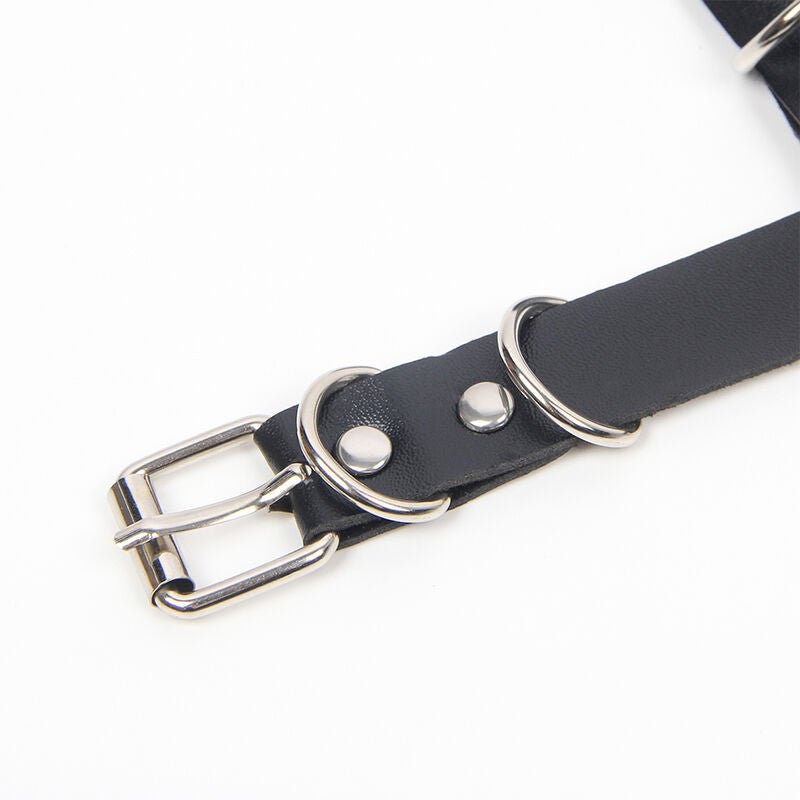 SUBBLIME - HARNESS BRA WITH CHAINDETAIL ONE SIZE - Kink&Play