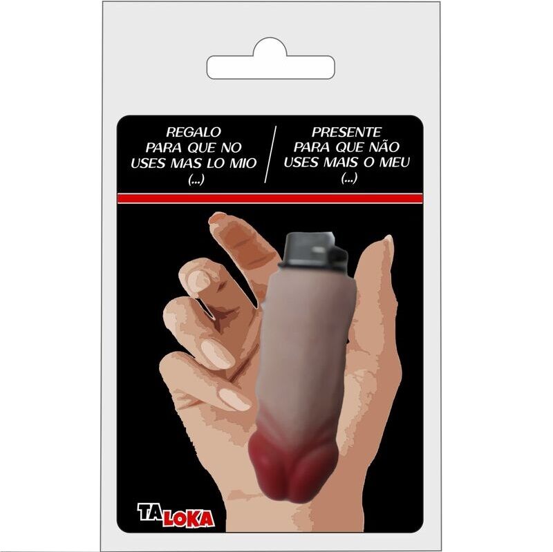 TALOKA - FANTASTIC LIGHTER IN THE SHAPE OF A FLESH COLOR PENIS - Kink&Play