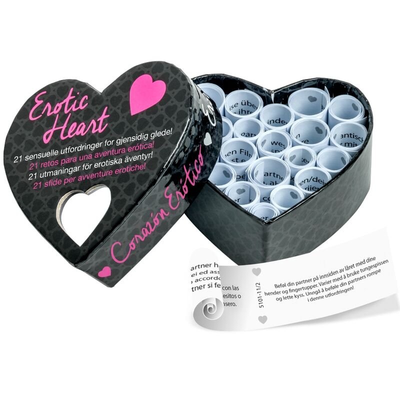 TEASE & PLEASE - MINI EROTIC HEART - Kink&Play