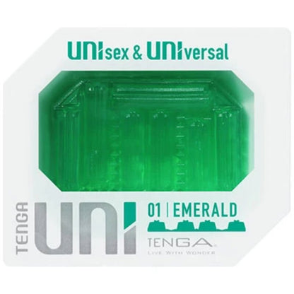 TENGA - UNI EMERALD MASTURBATOR THIMBLE - Kink&Play
