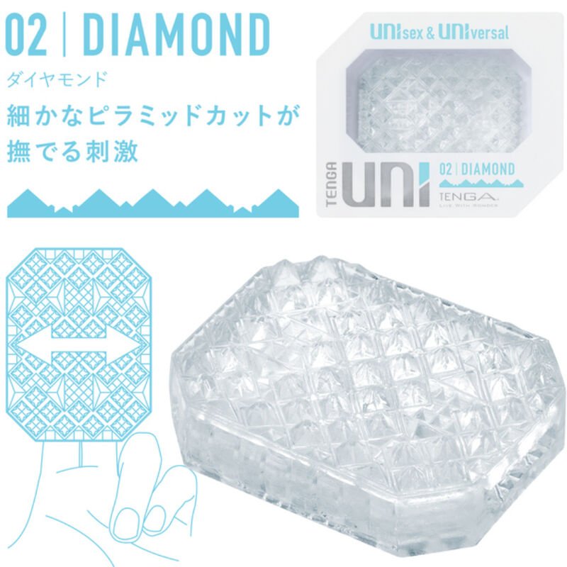TENGA - UNI VARIETY MASTURBATOR THIMBLE PACK 4 UNITS - Kink&Play