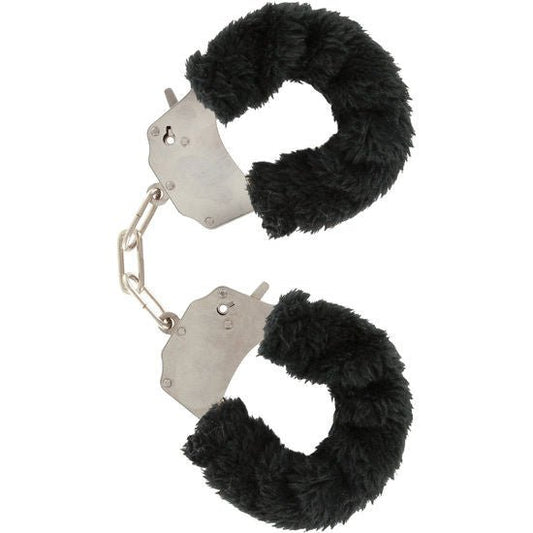 TOYJOY - FURRY FUN CUFFS BONDAGE BLACK - Kink&Play