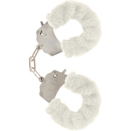 TOYJOY - FURRY FUN CUFFS BONDAGE WHITE - Kink&Play
