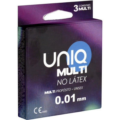 UNIQ - MULTI LATEX FREE CONDOMS 3 UNITS - Kink&Play