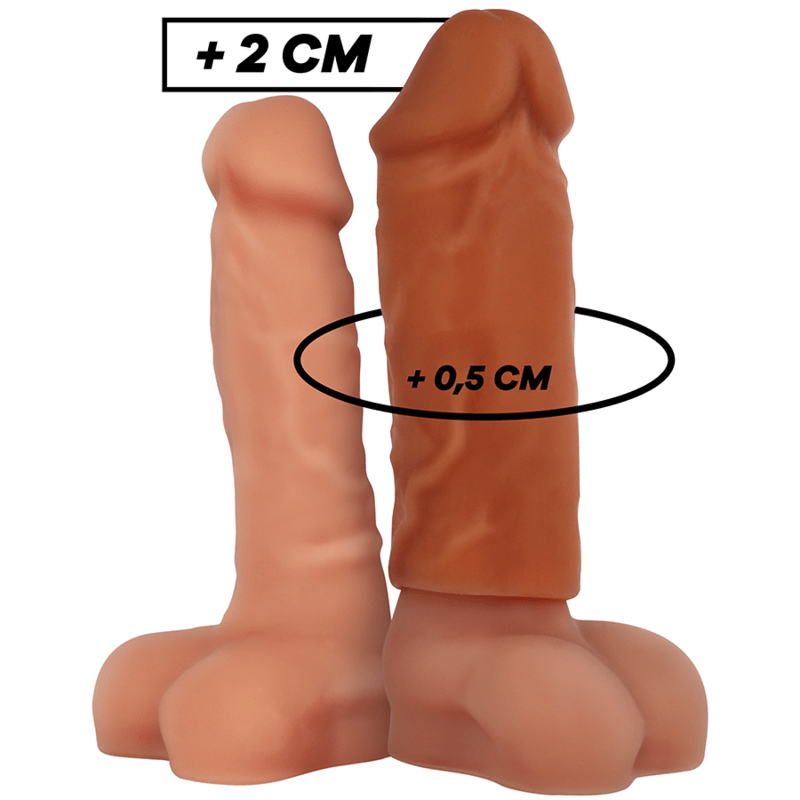 VIRILXL - LIQUID SILICONE V3 BROWN PENIS EXTENSION - Kink&Play