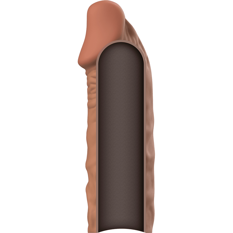 VIRILXL - LIQUID SILICONE V5 BROWN PENIS EXTENSION - Kink&Play