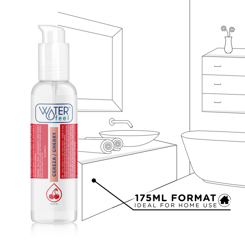 WATERFEEL - CHERRY LUBRICANT 175 ML - Kink&Play