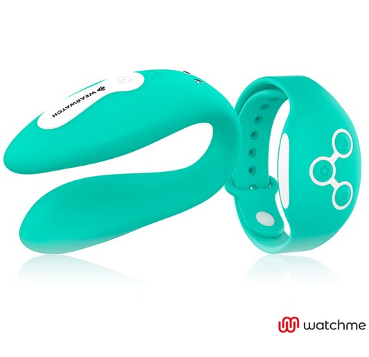 WEARWATCH - DUAL TECHNOLOGY WATCHME LIGHT GREEN VIBRATOR - Kink&Play