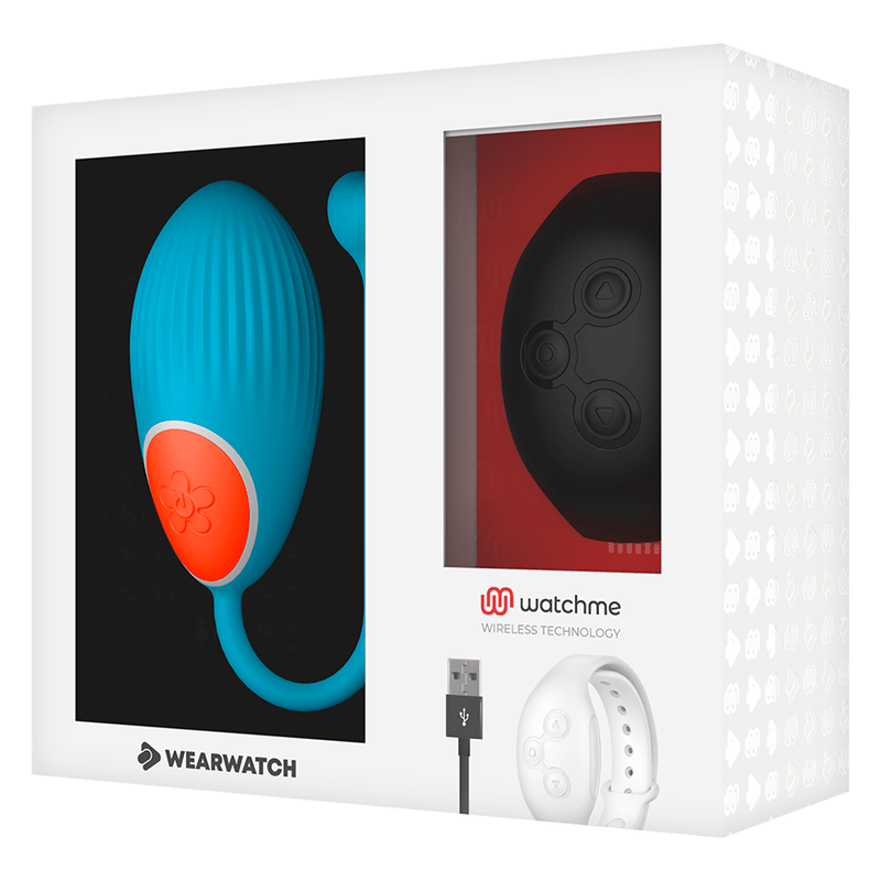 WEARWATCH - WATCHME TECHNOLOGY REMOTE CONTROL EGG BLUE / JET - Kink&Play