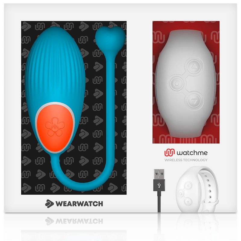 WEARWATCH - WATCHME TECHNOLOGY REMOTE CONTROL EGG BLUE / NIVEO - Kink&Play