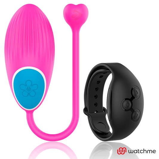 WEARWATCH - WATCHME TECHNOLOGY REMOTE CONTROL EGG FUCHSIA / JET - Kink&Play