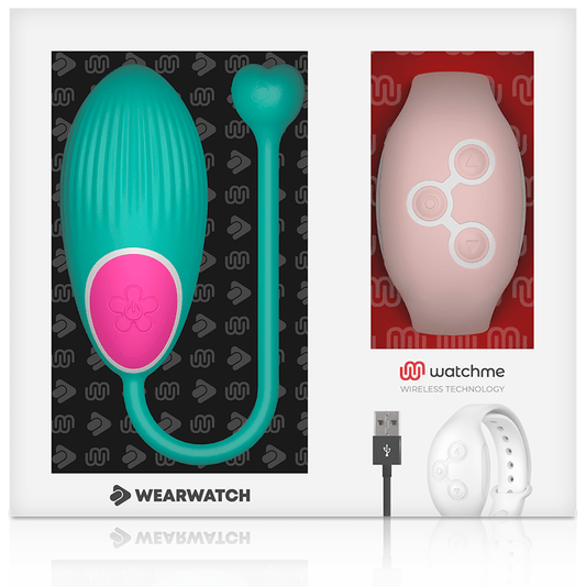 WEARWATCH - WATCHME TECHNOLOGY REMOTE CONTROL EGG SEA WATER / PINK - Kink&Play