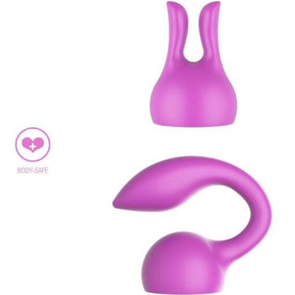 XOCOON - ATTACHMENTS PERSONAL MASSAGER FUCHSIA - Kink&Play