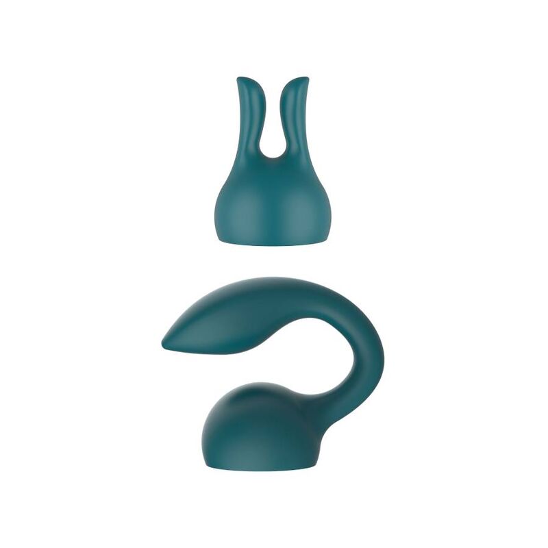 XOCOON - ATTACHMENTS PERSONAL MASSAGER GREEN - Kink&Play
