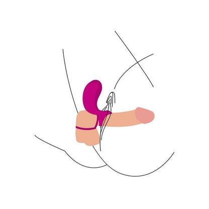 XOCOON - COUPLES STIMULATOR RING FUCHSIA - Kink&Play