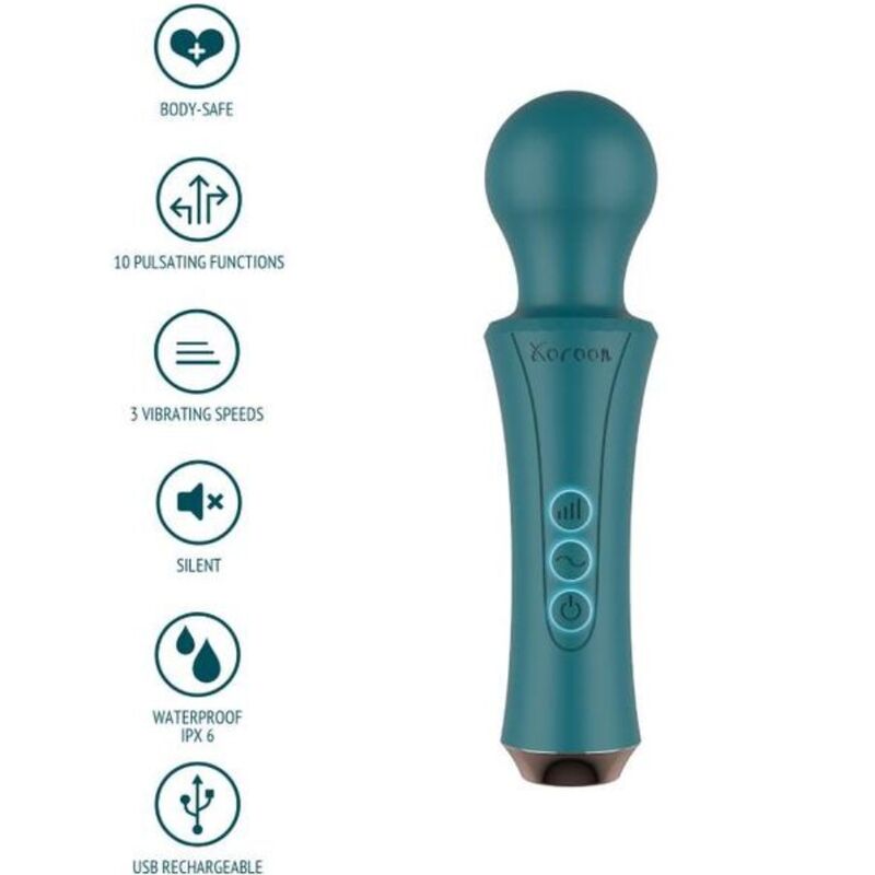 XOCOON - THE PERSONAL WAND GREEN - Kink&Play