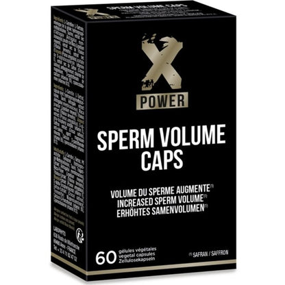 XPOWER - SPERM VOLUME CAPS 60 CAPSULES - Kink&Play